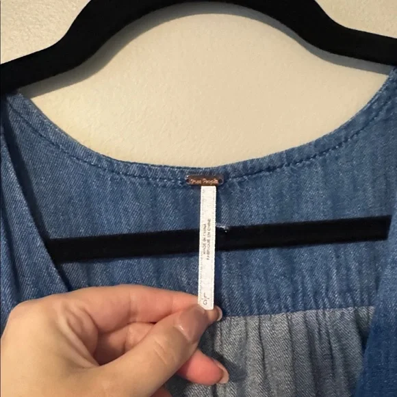Free People Denim Dress - Picture 3 of 7